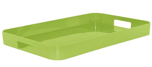 Zak Designs - 0204-0271 - Plateau Gallery Rectangulaire - 53,5 x 34,5 cm - Vert